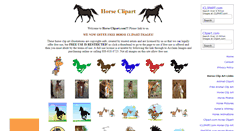 Desktop Screenshot of horseclipart.com